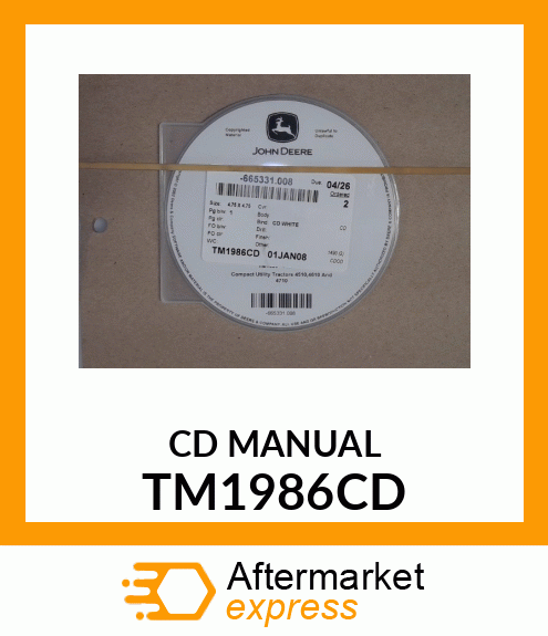 TECH MAN: 4510, 4610, 4710 CUT TM1986CD