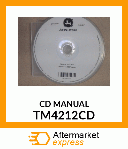 TECH MAN,820 TRACTOR TM4212CD