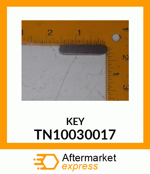 Key - KEY M7X8X40 TN10030017