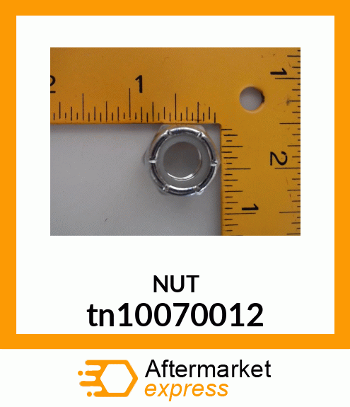 LOCKNUT, HEX DEFLECTED THREAD M12 tn10070012