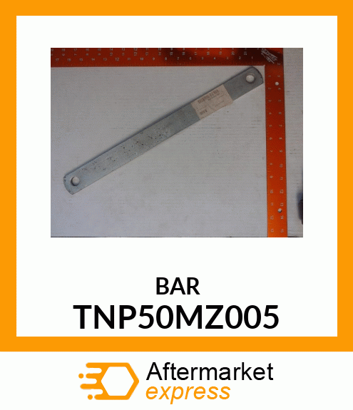 Arm - BLADE BENT ATT. ARM W/DRAWBAR ZINC TNP50MZ005