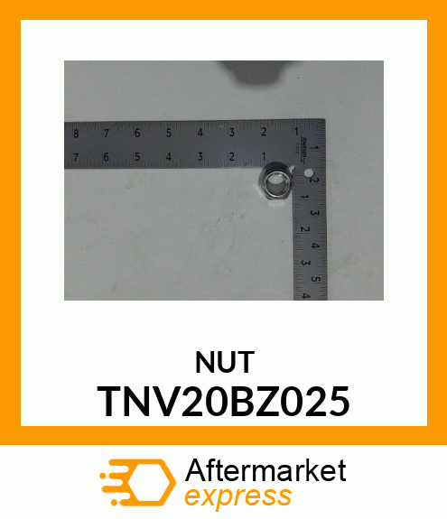 Nut - SELF-CENTERING NUT MB16X24X19 TNV20BZ025