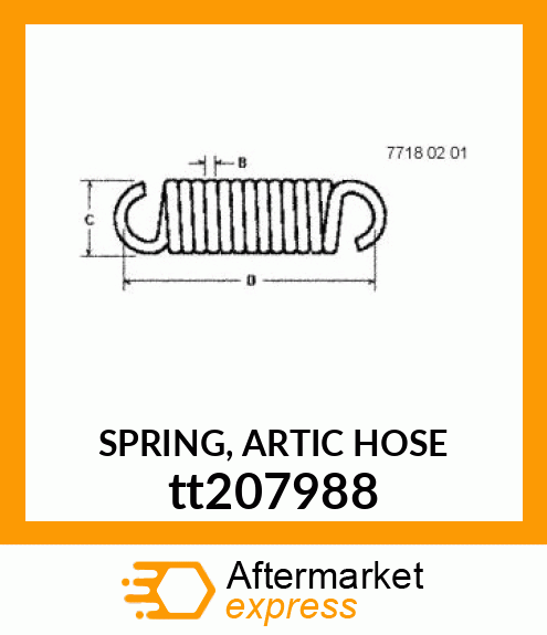 SPRING, ARTIC HOSE tt207988