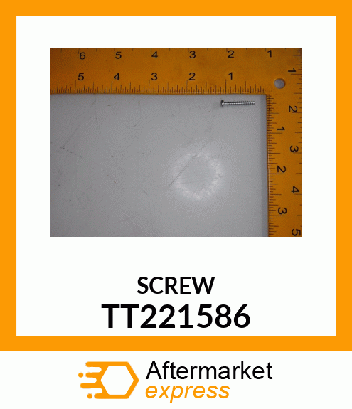 SCREW,V44 BODY/PILOT VALVE TT221586