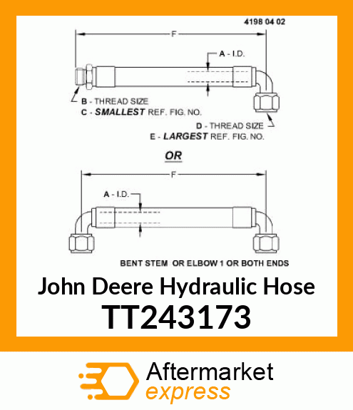 HOSE,A12 TT243173