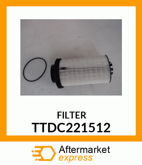 FILTER,FUEL TTDC221512