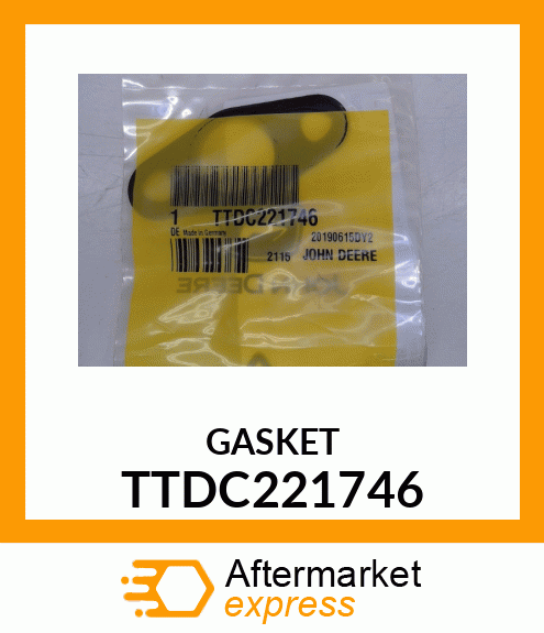 Gasket - GASKET, TTDC221746