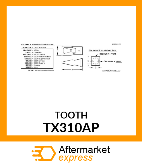 TOOTH TX310AP