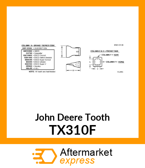 TOOTH TX310F