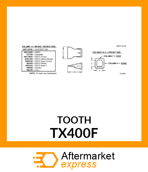 TOOTH TX400F