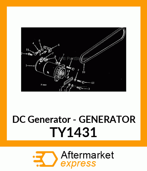 DC Generator - GENERATOR TY1431