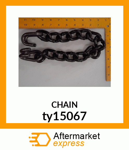 CROSS CHAIN, 9/0 X 14 1 ty15067