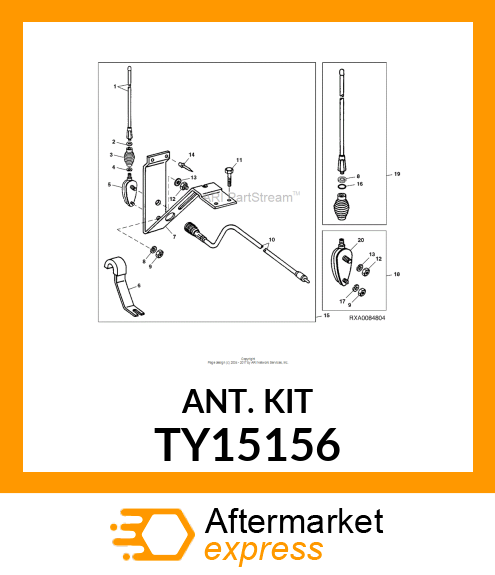 Antenna Kit - KIT,ANTENNA TY15156