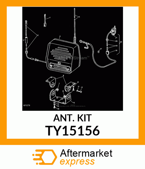 Antenna Kit - KIT,ANTENNA TY15156