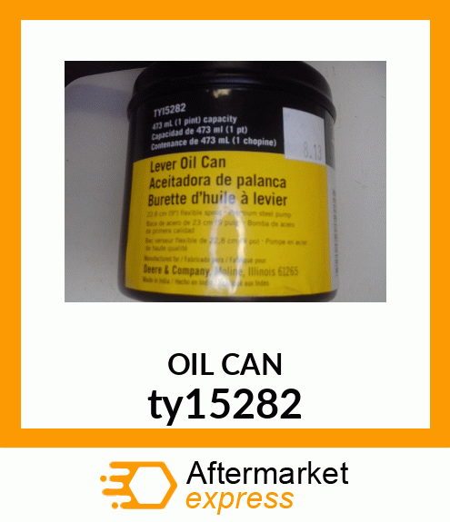 OIL CAN ty15282