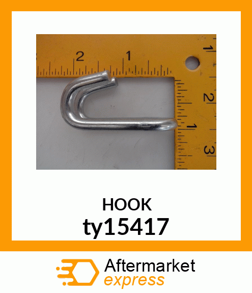 HOOK, CROSS CHAIN 3/0 ty15417