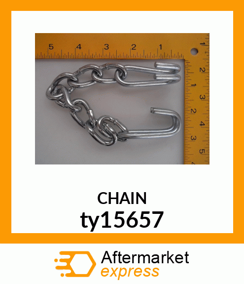 CHAIN, CROSS (3/0 X 7) ty15657