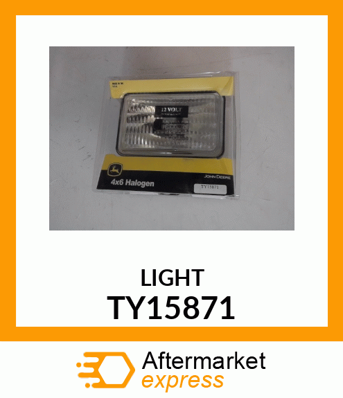 LIGHT,HALOGEN 4 X 6 TAPEZOID TY15871