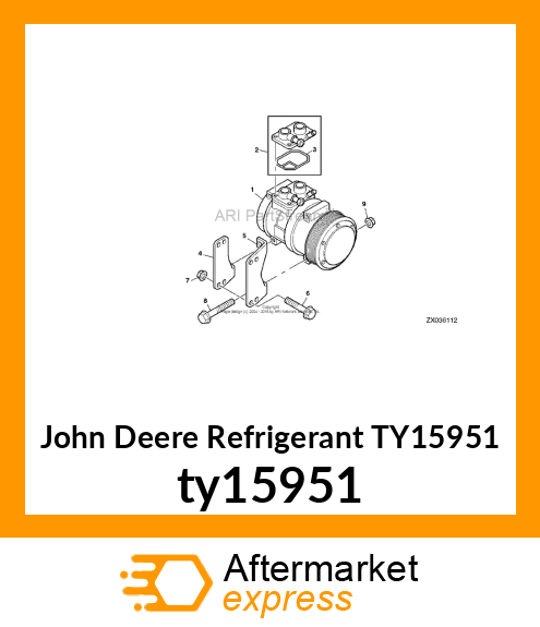 REFRIGERANT (30 LB. CYLINDER) ty15951