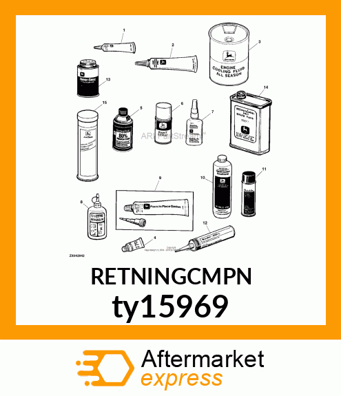 BEARING MOUNT 680 36ML BOTTLE ty15969