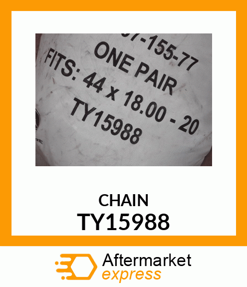 TIRE CHAIN SET 44 X 18.00 TY15988