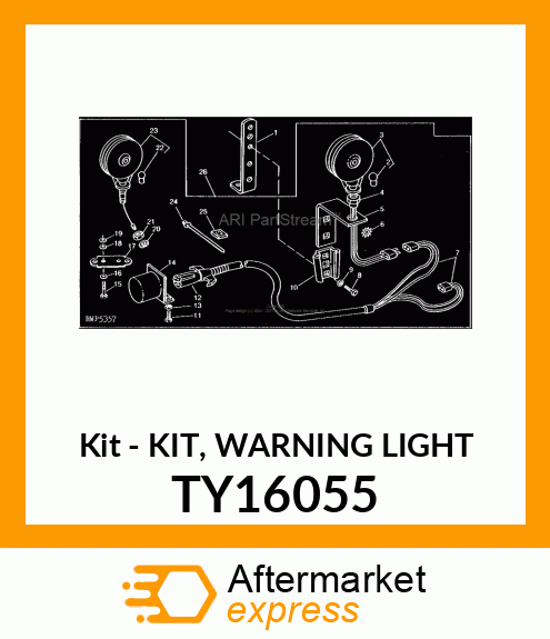 Kit - KIT, WARNING LIGHT TY16055