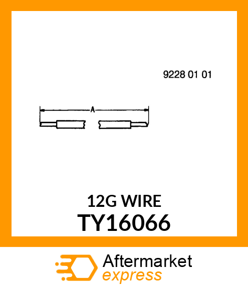 WIRE ROLL, 12 GAUGE, WHITE TY16066