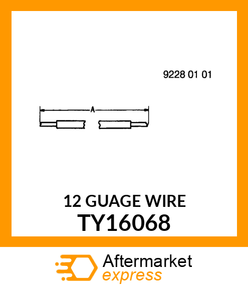 WIRE ROLL, 12 GAUGE, RED TY16068