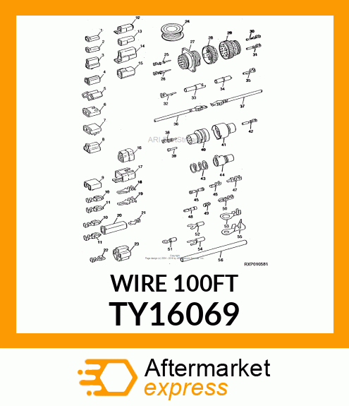 WIRE ROLL, 12 GAUGE, YELLOW TY16069