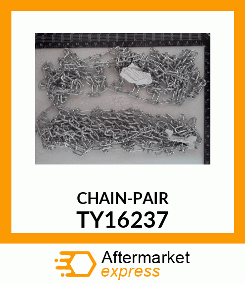 TIRE CHAINS(16 X 6.50 X 8)US,CANADA TY16237