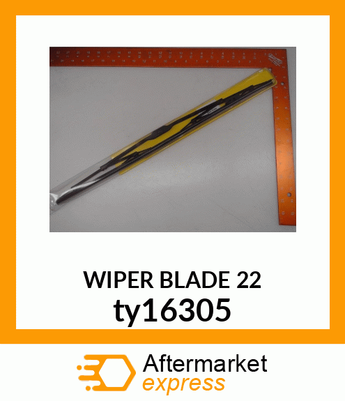 WIPER BLADE, 22 INCH ty16305