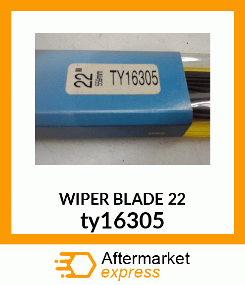 WIPER BLADE, 22 INCH ty16305