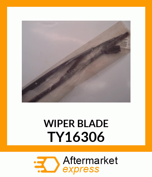 WIPER BLADE, 24 INCH (EUROPEAN) TY16306