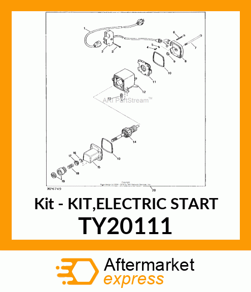 Kit - KIT,ELECTRIC START TY20111