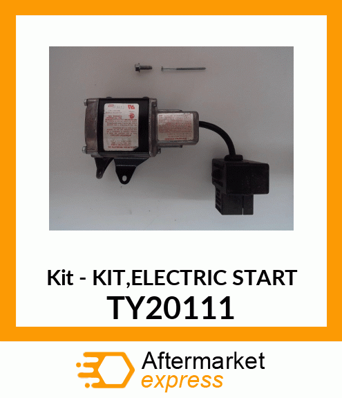 Kit - KIT,ELECTRIC START TY20111