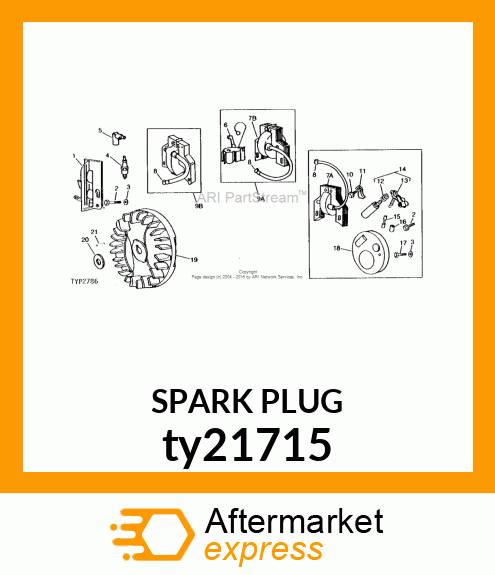 PLUG,SPARK(SE) ty21715