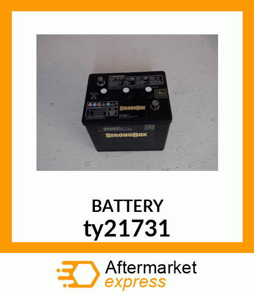 BATTERY,DRY,6V,BCI 1,CCA 625 ty21731