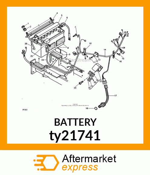 BATTERY,DRY,12V,BCI 30H,CCA 685 ty21741