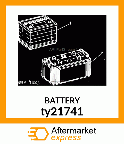 BATTERY,DRY,12V,BCI 30H,CCA 685 ty21741