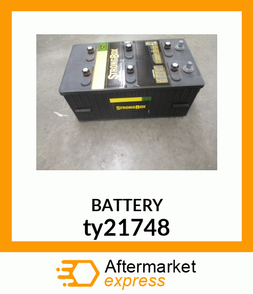 BATTERY,DRY,12V,BCI 8D,CCA 1155 ty21748