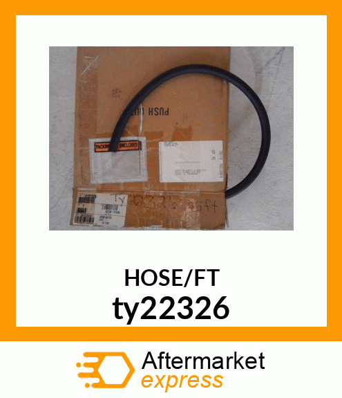 HEATER HOSE 1/2"JDS205 SAE20R3,D ty22326