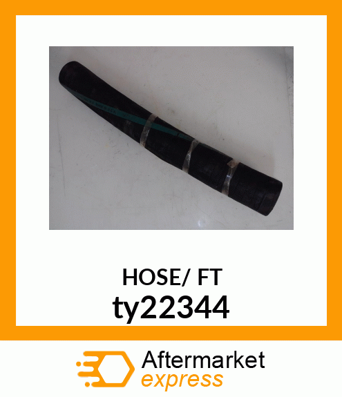 OIL amp; WATER HOSE, 3 ty22344