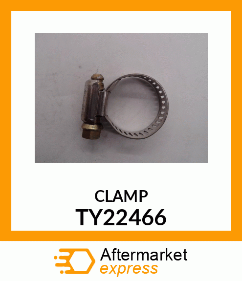 WORM GEAR CLAMP(TYPE"F")U.S.,CANADA TY22466