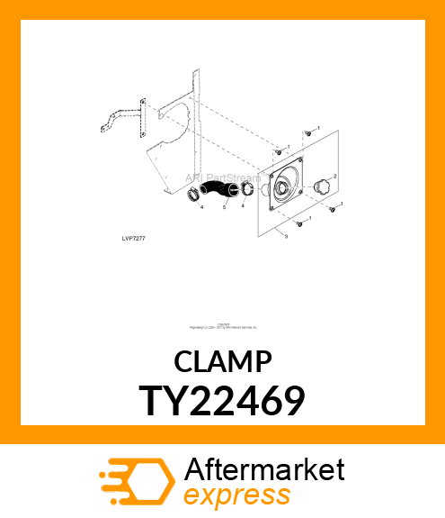 WORM GEAR CLAMP(TYPE"F")U.S.,CANADA TY22469