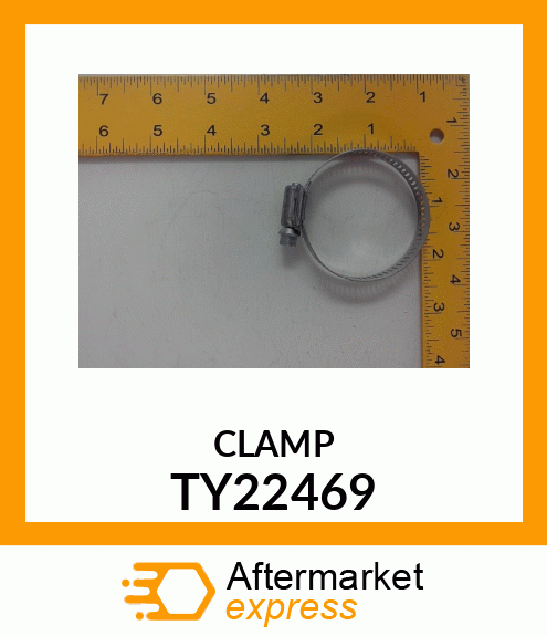 WORM GEAR CLAMP(TYPE"F")U.S.,CANADA TY22469