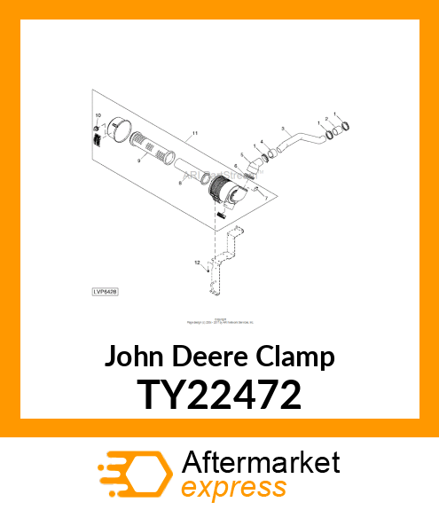 WORM GEAR CLAMP(TYPE F )U.S.,CANADA TY22472