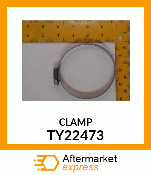 WORM GEAR CLAMP(TYPE F )U.S.,CANADA TY22473