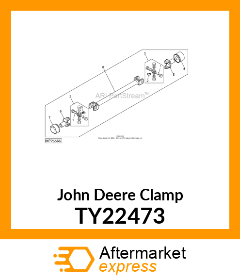 WORM GEAR CLAMP(TYPE F )U.S.,CANADA TY22473