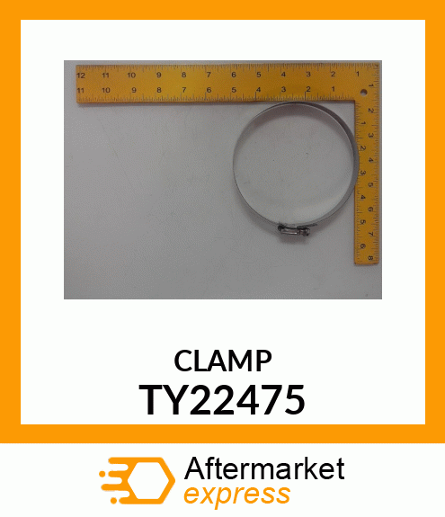 WORM GEAR CLAMP(TYPE F )U.S.,CANADA TY22475