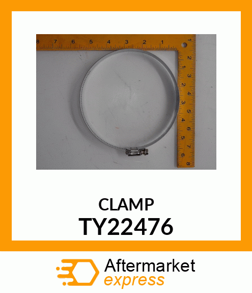 WORM GEAR CLAMP(TYPE F )U.S.,CANADA TY22476